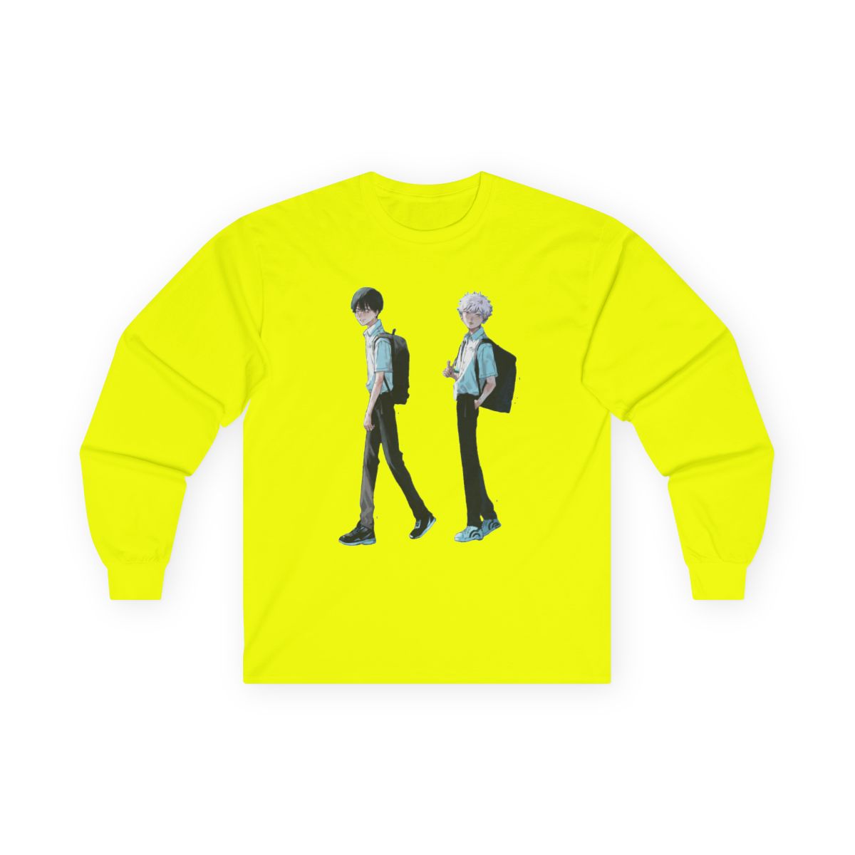 The Summer Hikaru Died Merch 3D Long Sleeve Anime Harajuku Long Sleeve Pullover, Style 2, 3XL