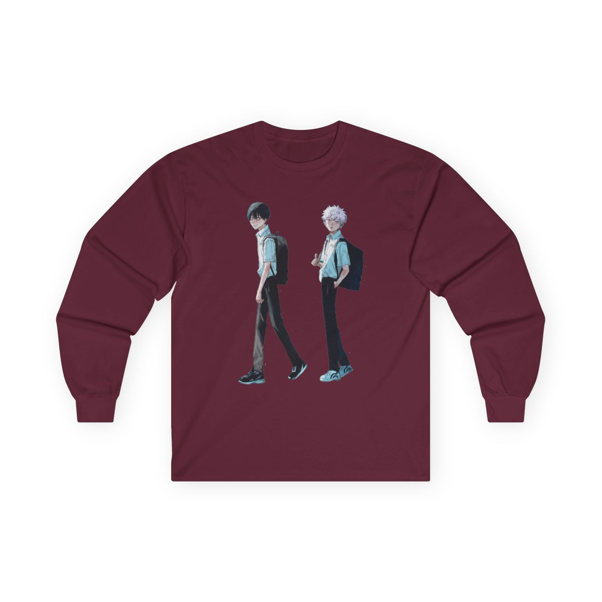 The Summer Hikaru Died Merch 3D Long Sleeve Anime Harajuku Long Sleeve Pullover, Style 2, 3XL - alternate angle 3, merchandise