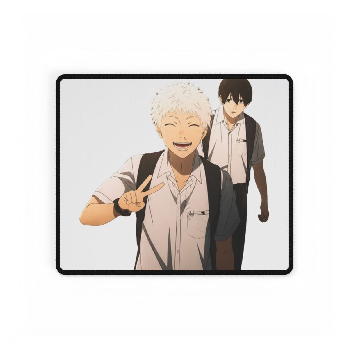 The Summer Hikaru Died Desk Accessories, Hikaru & Yoshiki Anime Gaming Desk Mat, Emotional Manga Mousepad, Japanese Anime Desk Pad, Fan Gift - alternate angle 2, merchandise