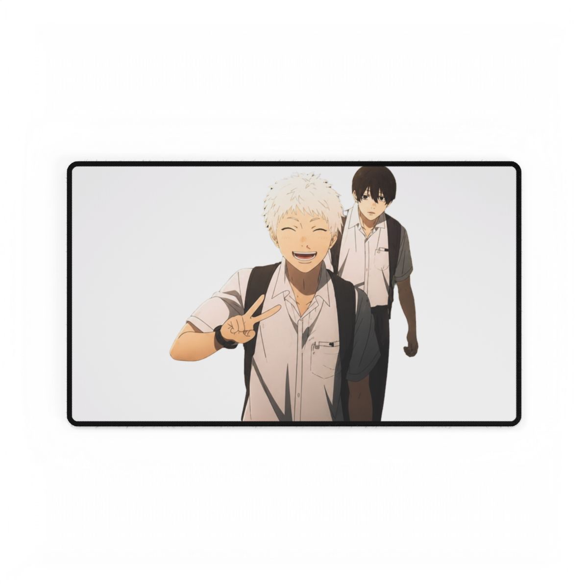 The Summer Hikaru Died Desk Accessories, Hikaru & Yoshiki Anime Gaming Desk Mat, Emotional Manga Mousepad, Japanese Anime Desk Pad, Fan Gift - alternate angle 3, merchandise