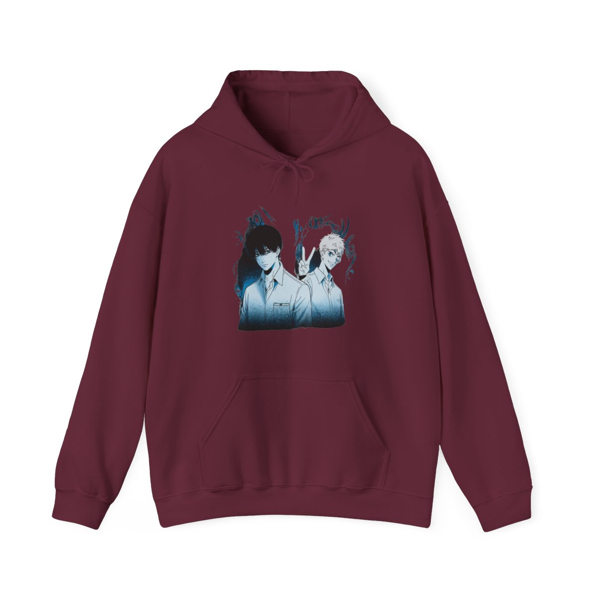 The Summer Hikaru Died Blue Tonal Hoodie